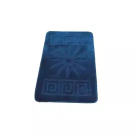 коврик для ванной ZALEL, 55х90 см, синий