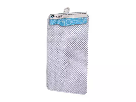 коврик для ванны, 63,5х34,5 см, антискользящий, белый