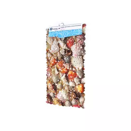 коврик для ванны, 70х35 см, антискользящий ракушки