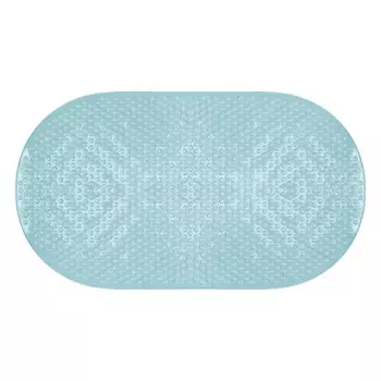 коврик для ванны ВИЛИНА Массажный 38х69см антискользящий дымчато-голубой