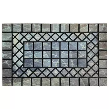 коврик JOY HOME Тауэр 45х75см флокированный полиэстер, резина