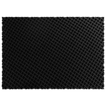 коврик Кросс 40х60см универсальный ЭВА, черный