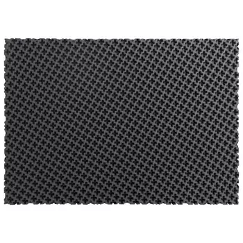 коврик Кросс 40х60см универсальный ЭВА, серый