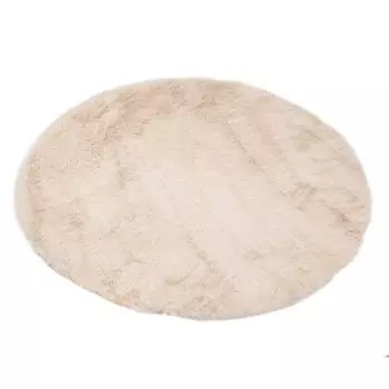 коврик меховой D990мм мальдивский песок полиэстер