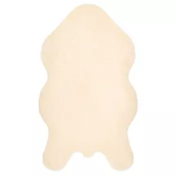 коврик меховой ШКУРА 690х1180мм мальдивский песок полиэстер