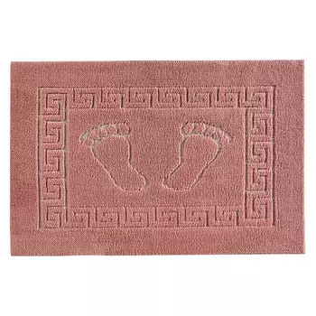 коврик-полотенце CASABEL для ног 45х65см розовое, арт.4010-16301