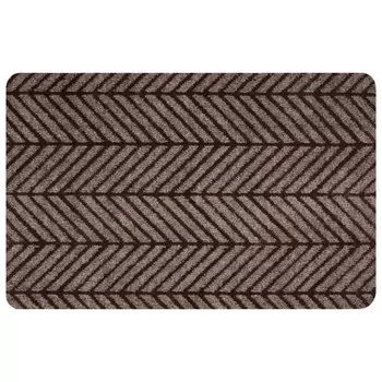 коврик РЫЖИЙ КОТ 50х80см полиэстер, резина, коричневый
