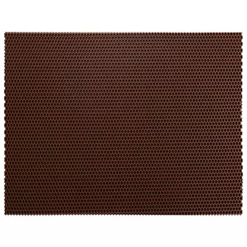 коврик Соты 60х75см универсальный ЭВА, коричневый