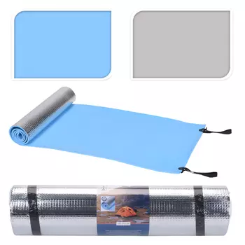 коврик туристический 180х50см п/э, алюминий в асс-те