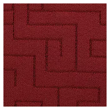 ковролин Labirint 8 4м бордовый