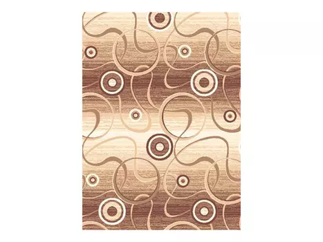 ковролин НЕВА ТАФТ Принт Сфера 180 4м коричневый