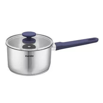 ковш ESPRADO Lila 1,7л 16см нерж.сталь c крышкой индукция