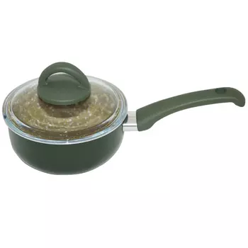 ковш ILLA Bio-Cook Oil 1л 16см антипр.минерал. покр. алюминий с крышкой