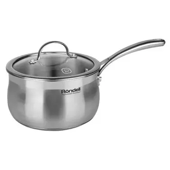ковш RONDELL Admiring 1,7л 16см нержавеющая сталь, индукция