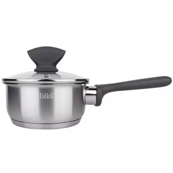 ковш TALLER Мэрион 0,9л 14см нерж.сталь стеклянная крышка индукция