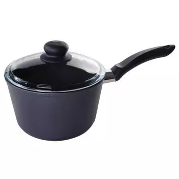 ковш VARI Litta 2л 18см антипр.покр. литой алюминий стеклянная крышка