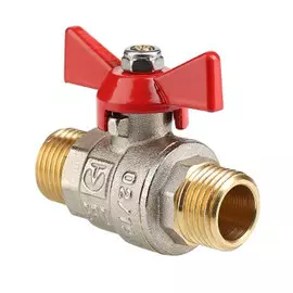 кран шаровой VALTEC Base 1" НР/НР бабочка