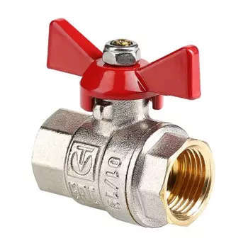 кран шаровой VALTEC Base 3/4" ВР/ВР бабочка