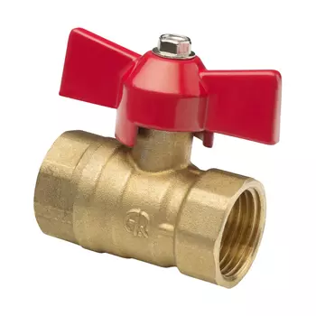 кран шаровый AQUALINK, Эконом, 1/2" в/в бант