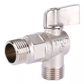кран угловой STOUT для бытовой техники 1/2"