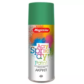 краска аэрозольная 265 г. `Зеленый лист` #280, арт.3828