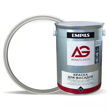 краска AVANTGARDE фасадная бесцветная база С 4,5 л, арт.77676