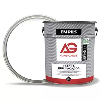 краска AVANTGARDE фасадная бесцветная база С 8,5 л, арт.77677