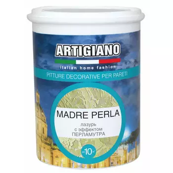краска декоративная ARTIGIANO Madre Perla 1л белая, арт.14146