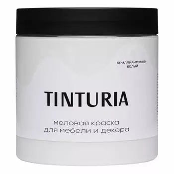 краска для мебели и декора TINTURIA 0,75кг бриллиантовый белый, арт.028819784