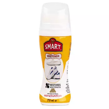 краска для обуви SMART водоотталкивающая 75мл белая