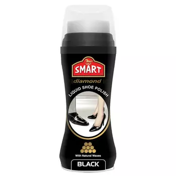 краска для обуви SMART водоотталкивающая 75мл черная