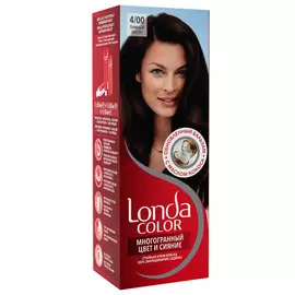 краска для волос LONDA COLOR 4/00 Темный шатен
