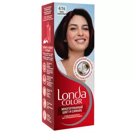 краска для волос LONDA COLOR 4/76 Темно-каштановый