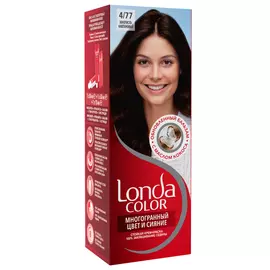 краска для волос LONDA COLOR 4/77 Золотисто-каштановый