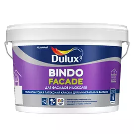 краска фасадная Dulux Bindo Facade BW в/д 2,5л белая, арт.5258984