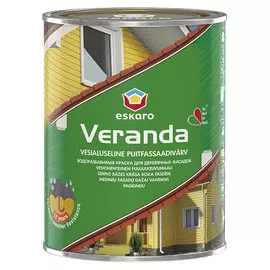 краска фасадная ESKARO Veranda основа под колеровку 0,95л белая, арт.4740381000416