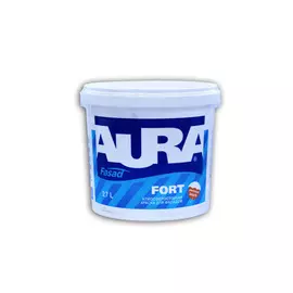 краска фасадная в/д AURA FAСADE 2,7л белая, арт.10839