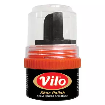 крем для обуви VILO банка с губкой 60мл черный