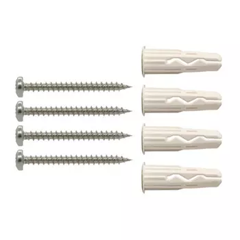 крепление для аксессуаров в ванной комнате КРЕПИСАМ 4шт