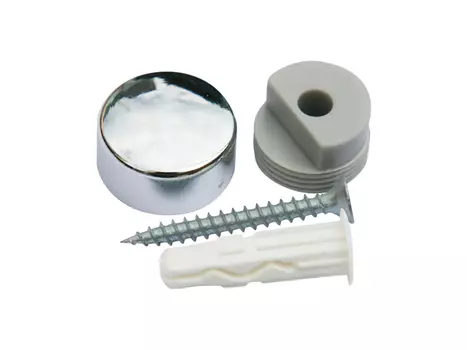 крепление для зеркал, хром, 18 мм, 4 шт