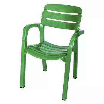 кресло Далгория 60х44х83см зеленый пластик