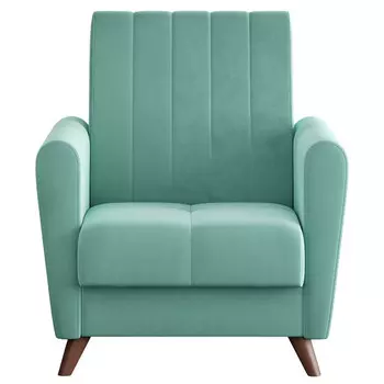 кресло Монако 830х895х1010мм велюр ментоловый