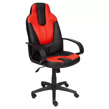 кресло офисное, черный/красный