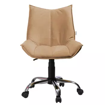 кресло офисное Осло G 600x615x975мм ткань песочный/хром