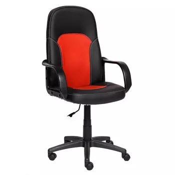 кресло офисное PARMA, цвет чёрный/красный