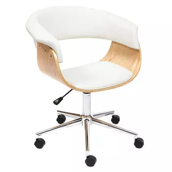 кресло офисное VIMTA mod.9021 белый/кож зам/фанера/металл