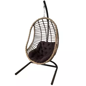 кресло подвесное Брикин 200х110х125см (до 120кг) с подушкой