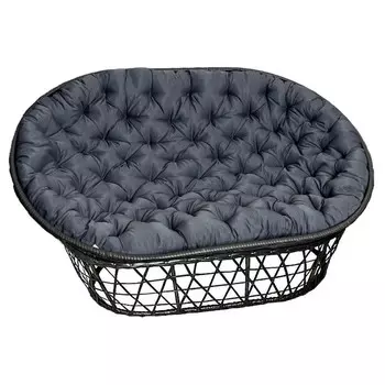 кресло РЕЛАКС 83х165х105см искусственный ротанг