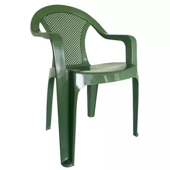 кресло Румба 52x39x79см пластик темно-зеленое