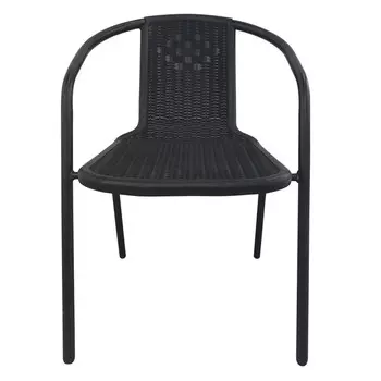 кресло садовое 55х60х72см полипропилен черное